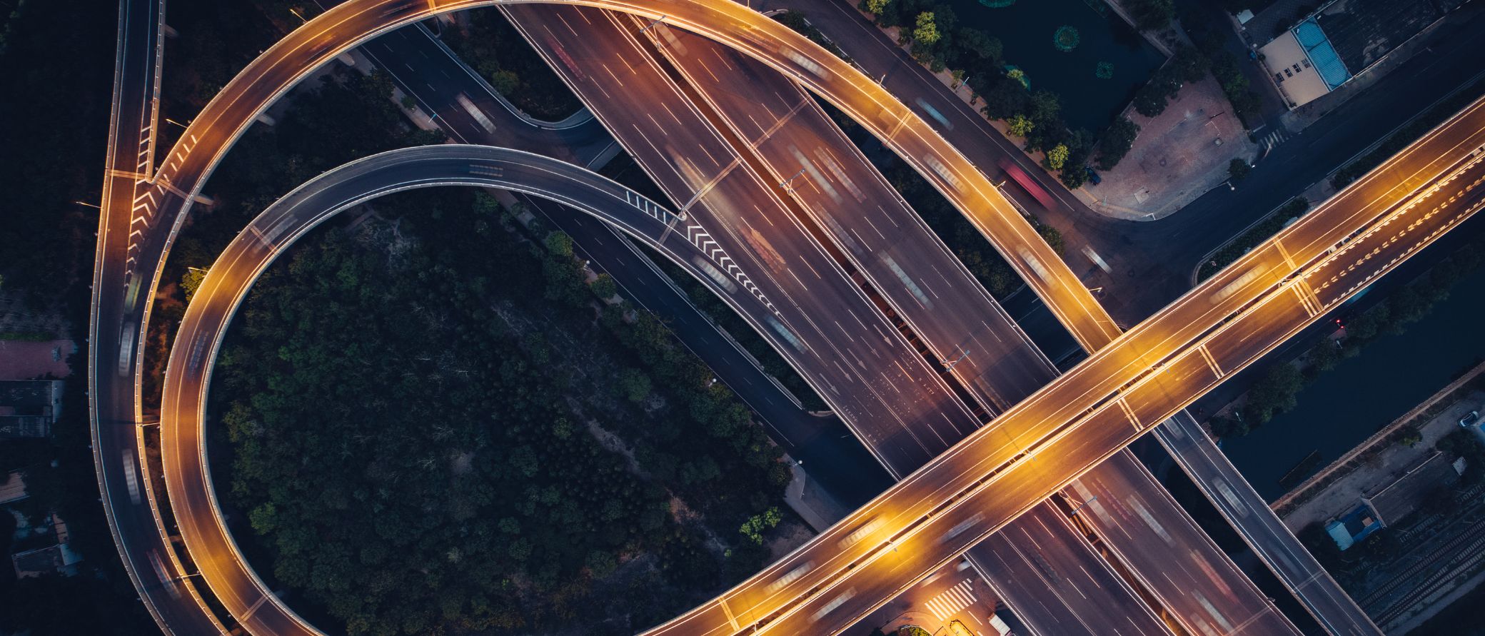 Highway interchange - connection